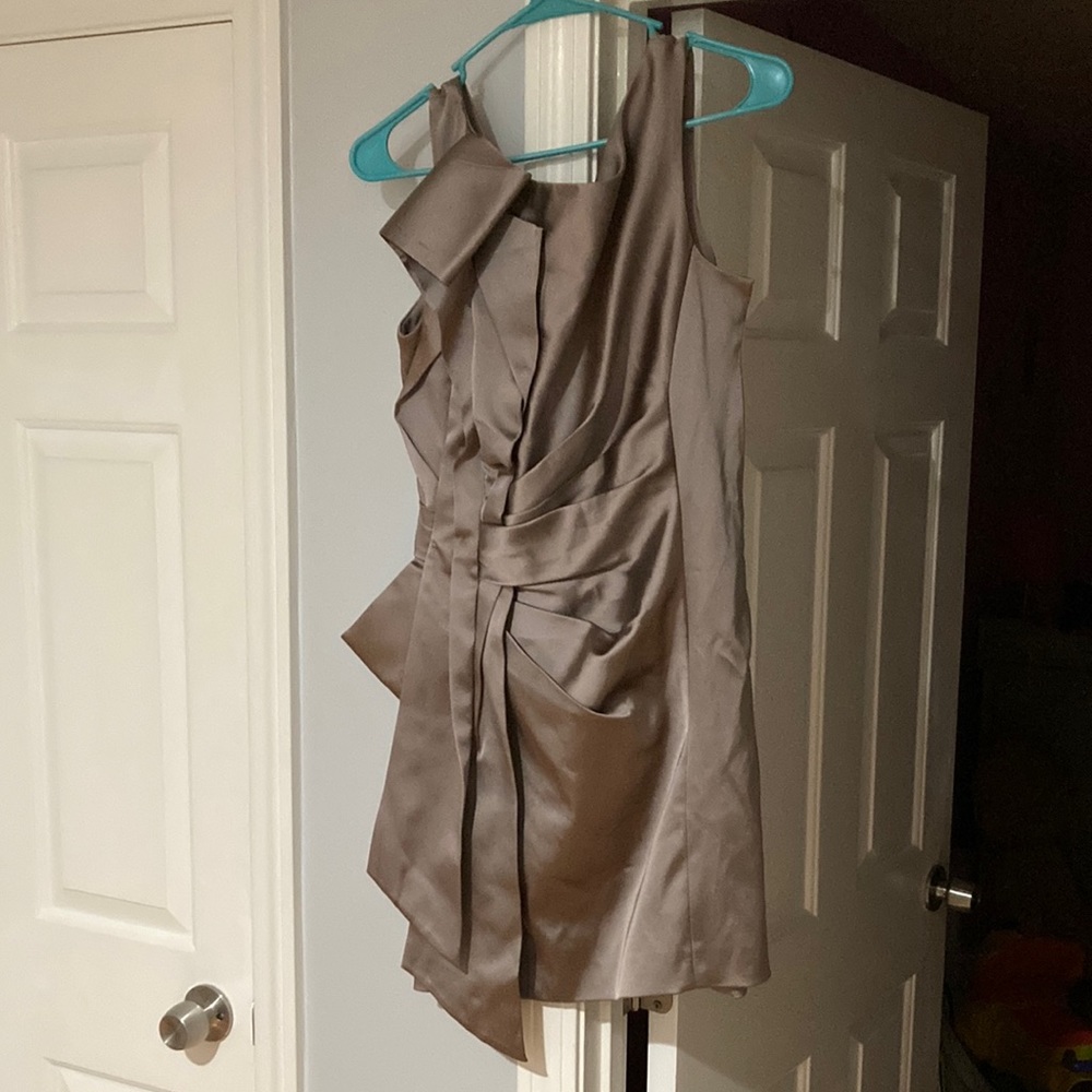KAREN MILLEN Silver dress